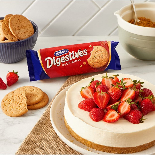 McVitie's Original Digestives biscuit pack, imported from the UK