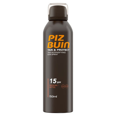 Piz Buin Tan & Protect Spray Crème Bronzante Intensifiante SPF15 150 ml