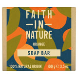 M&S Faith in Nature Orange Hand Made Soap Bar 100g- Buy online at McGrocer