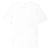 M&S Men's Cotton Crew Neck T-Shirt in White, Size M, imported from the UK