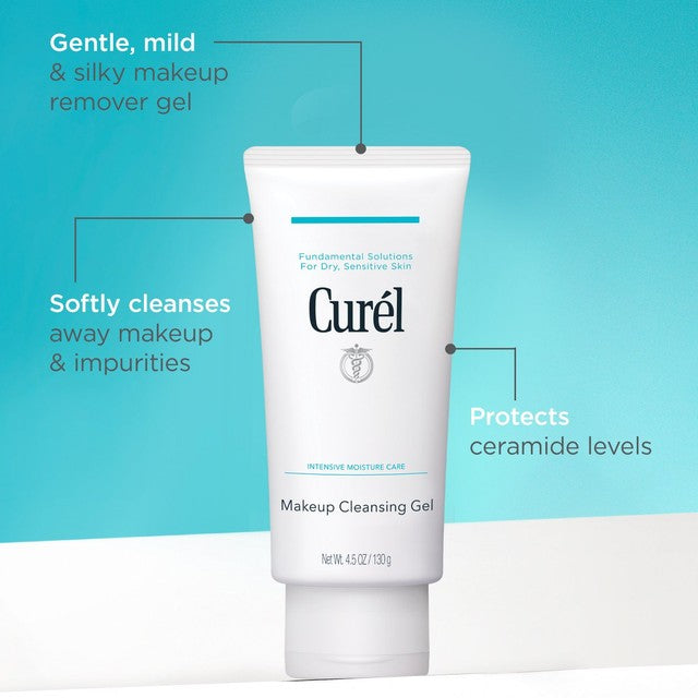 Curel makeup cleansing gel for dry sensitive skin, UK version