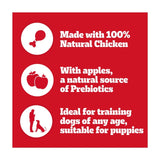Pedigree Ranchos Chicken Cubes dog treats 70g, imported from the UK