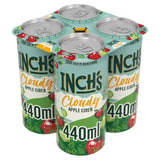 M&S Inch's Cloudy Hazy Apple Cider 4 x 440ml- Buy online at McGrocer