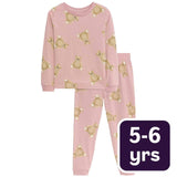 M&S Spencer Bear Essential lysebrun barnepysjamas i bomull 5-6 år