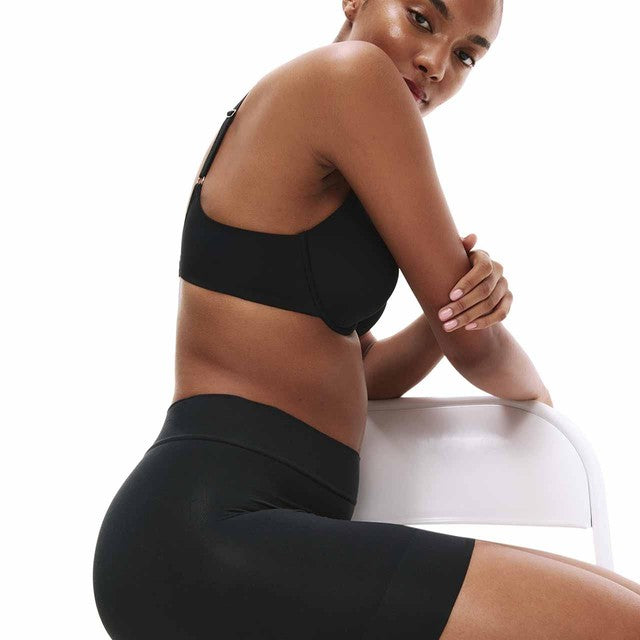 M&S Women's Anti-Chafe Shorts Black 20-22, imported from the UK