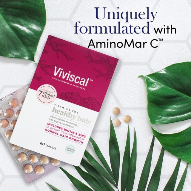 Viviscal hair regrowth tablets 60 tablets (British brand)