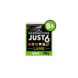 M&S Harringtons Just 6 Wet Lamb Complete Dog Food 8 x 380g- Buy online at McGrocer