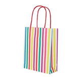 M&S Talking Tables Striped Rainbow Paper Party Bags 8 per pack- Buy online at McGrocer