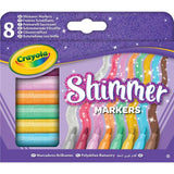 Crayola Pack of 8 Shimmer Markers