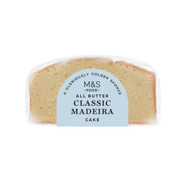 M&S Plain Madeira cake 280g, imported from the UK