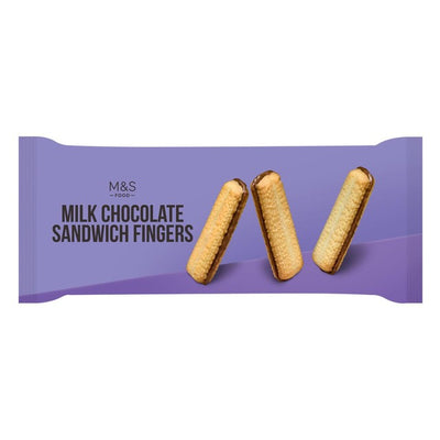 M&S M&S Chocolate Sandwich Fingers Biscuits 2 x 150g- Buy online at McGrocer