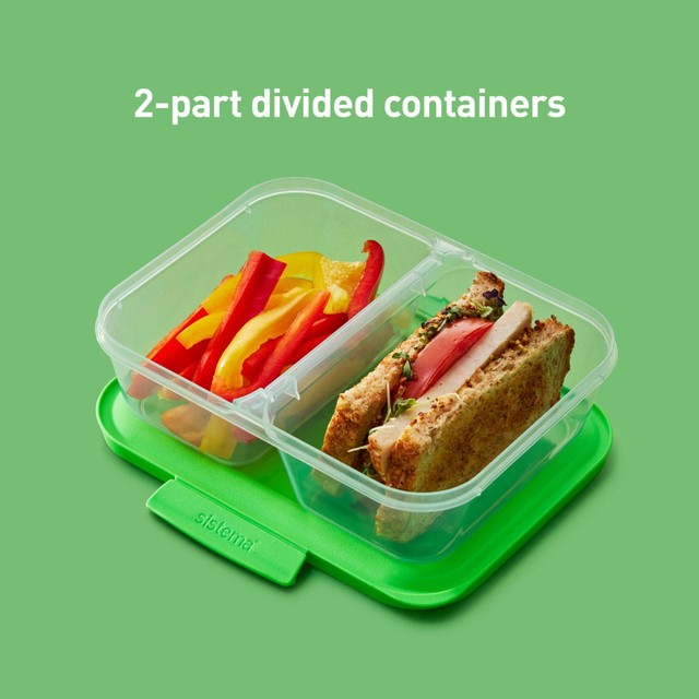 Sistema Nest It meal prep containers 3.7 cup (British brand)