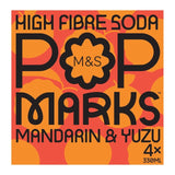 M&S M&S Pop Marks Mandarin & Yuzu Soda- Buy online at McGrocer