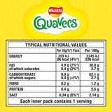 Quavers Cheese potato snacks multipack 12x16g (British brand)