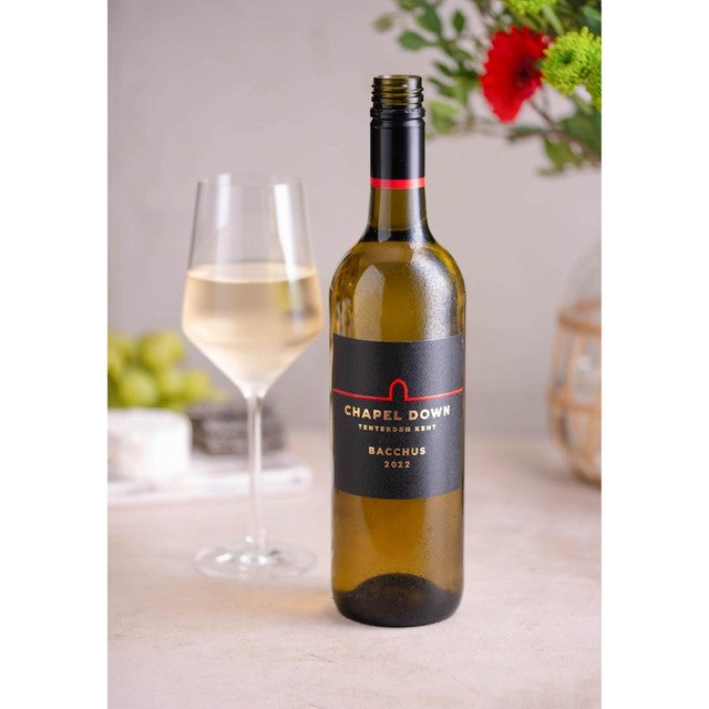 Chapel Down Bacchus white wine 75cl - British product