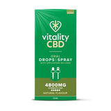 Vitality CBD Natural MCT Oil Spray 30ml (British brand)