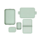 Brabantia bento lunch box large jade green - British product