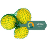 Citrons bio non traités Ocado, fruits frais, 3 par paquet