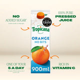 Tropicana smooth orange juice 900ml (British brand)