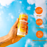 Revibed Immunity passionfruit and ginger sparkling water - British product