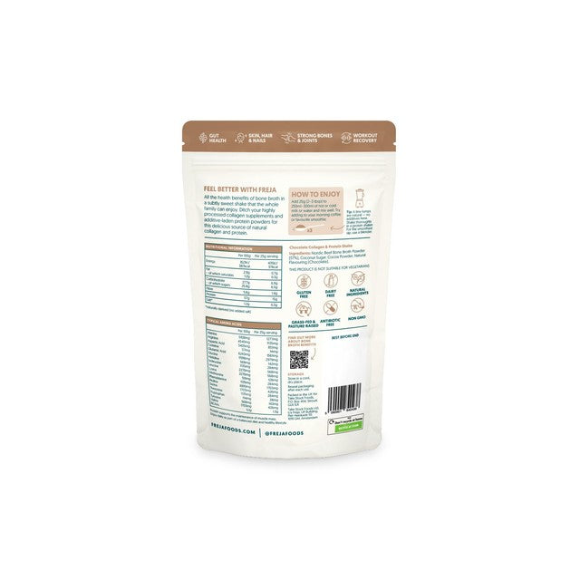 Freja Collagen Protein Chocolate Shake Powder 300g - British product