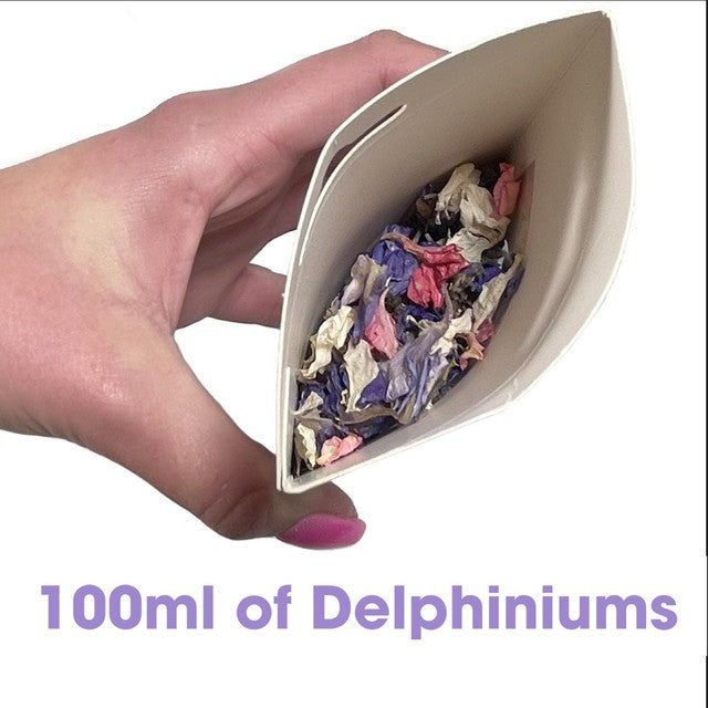 Deva Designs Natural Petal Confetti 100ml, imported from the UK