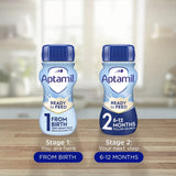 Aptamil first infant baby milk formula ready to feed 200ml - British product