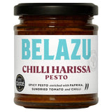 Belazu chilli harissa pesto sauce 165g - British product