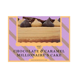 M&S Chocolate & Caramel Millionaire Cake 890g, imported from the UK