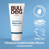 Bulldog sensitive shave gel 175ml - British product