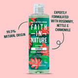 Faith in Nature aloe vera shampoo 400ml - British product
