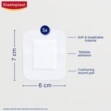 Elastoplast Sensitive XL wound dressings 5 pack - British product