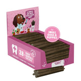 M&S Denzel's Puppy Dental Sticks Salmon, Spearmint & Coconut Oil Puppy Treats 28 Chews- Buy online at McGrocer