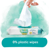 Pampers Baby Wipes Plastic Free 4 packs, imported from the UK