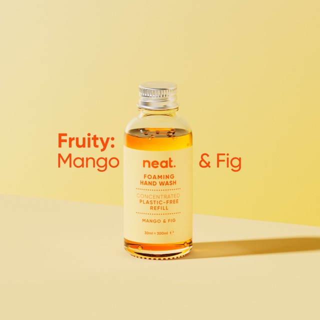 Neat Mango & Fig Hand Wash 300ml, imported from the UK