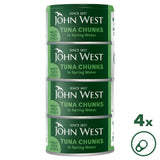 M&S John West Tuna Chunks in Spring Water Canned Tuna Multipack 4 x 125g- Buy online at McGrocer