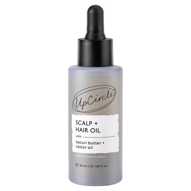 UpCircle hair oil with bacuri butter and castor oil (British brand)