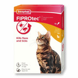 M&S Beaphar FIPROtec Flea & Tick Spot-On Treatment for Cats 6 Pack- Buy online at McGrocer