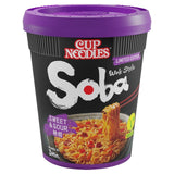 Nissin Soba Sweet & Sour instant noodles pot (British brand)