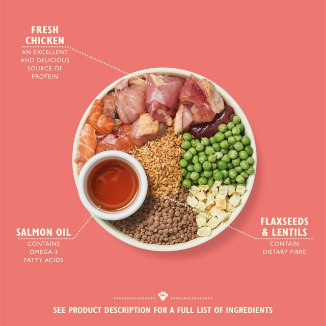 Lily's Kitchen chicken and salmon puppy dry dog food 7kg, UK version