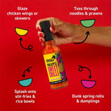 Woolf's Kitchen Pineapple Sweet Chilli sauce, imported from the UK