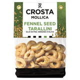 Crosta & Mollica Fennel Seed Tarallini savoury biscuit bites 180g - British product