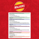 Walkers Classic Variety crisps multipack with 12 packs (British brand)