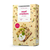M&S The Beginnings Seed Crackers with Sea Salt 80g- Buy online at McGrocer