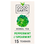 Good Earth tea bags Peppermint, Spearmint & Eucalyptus, imported from the UK