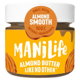 ManiLife smooth almond butter 160g, imported from the UK