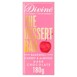 M&S Divine Dark Chocolate Bakewell Dessert Bar with Cherry and Almond 180g- Buy online at McGrocer
