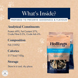 Hollings Sprats dog treats 100g, UK version