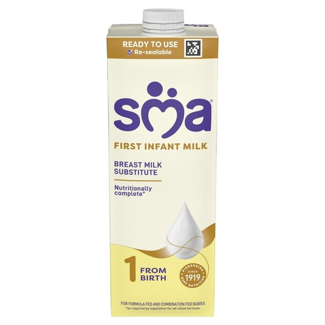 SMA infant milk ready to use 1L (British brand)