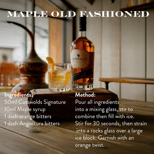 Cotswold Distillery Signature Single Malt Whisky 70cl - British product